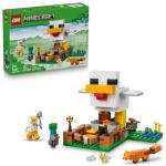 LEGO Minecraft Chicken Farm Building & Pretend Play Toy for Boys & Girls - Video Game Playset & Toy Figures for Kids, Ages 7+ - W/Chicken Fan Minifigure - Gift Idea for Birthdays - 21585