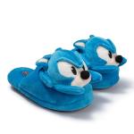 Sonic The Hedgehog 3D Scuff Slippers for Youths, Blue, Size 13 Little Kid / 1 Big Kid
