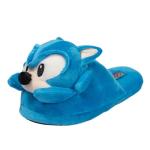 Sonic The Hedgehog 3D Scuff Slippers for Youths, Blue, Size 13 Little Kid / 1 Big Kid