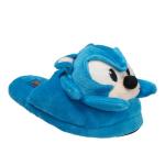 Sonic The Hedgehog 3D Scuff Slippers for Youths, Blue, Size 13 Little Kid / 1 Big Kid
