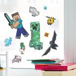 Minecraft Window Cling Decals for Gamer Decor