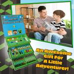 Minecraft Kids Art Set: 40+ Creative Supplies