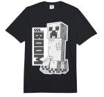 Minecraft Creeper SSS Boom Retro Pixel Comfort Colors Adult Heavyweight T-Shirt