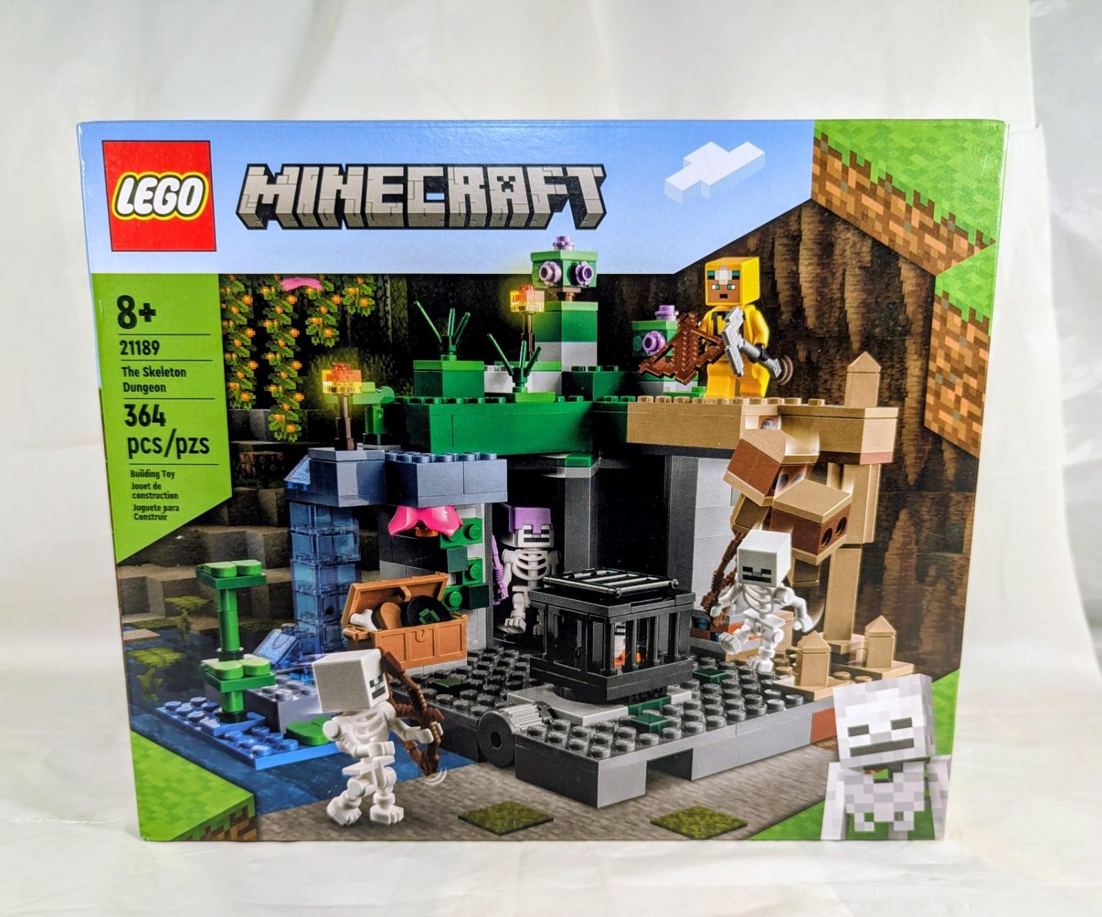Lego Minecraft The Skeleton Dungeon 21189 / New! Sealed!