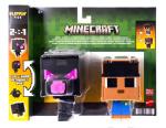 Minecraft Flippin Figs 2-In-1 Sunny & Ender Dragon 3.75" Transform Figures READ‼