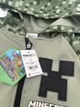 NWT Minecraft Zippered Hoodie Boys Size 6/7