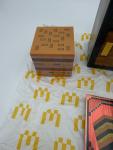 2025 McDonald's Minecraft Adult Happy Meal BIG MAC CRYSTAL with Unused Code Card