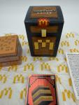 2025 McDonald's Minecraft Adult Happy Meal BIG MAC CRYSTAL with Unused Code Card
