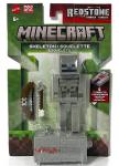 NEW 2026 Minecraft Redstone Charged 3.25" Figures with Building Piece LOT 8 NEW