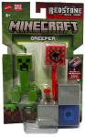 NEW 2026 Minecraft Redstone Charged 3.25" Figures with Building Piece LOT 8 NEW
