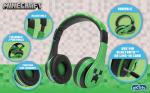 eKids Minecraft Wireless Bluetooth Headphones for Kids