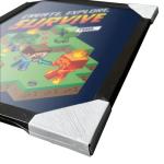 Minecraft Create Explore Survive Framed Poster, Multicoloured, 40cm x 30cm
