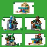 Lego Minecraft Minecraft Mini Biom Toy Toy, Birthday Gift, Blocks, Boys, Girls, Kids, 12 Years, 13 Years, 14 Years, Elementary School Students, Micra, Minecraft Goods, Game, 21589