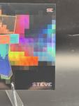 2025 Panini Minecraft Special Edition STEVE #7 OBSIDIAN COLORBLAST SSP (RARE)