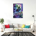 Minecraft - Gaming Poster (Charged Creeper - Struck By Lightning) (Size: 24" x 36")