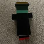 MCDONALD’S MINECRAFT MOVIE ADULT MEAL TOY ZOMBIE HAMBURGLAR & UNUSED CODE CARD