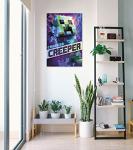 Minecraft - Gaming Poster (Charged Creeper - Struck By Lightning) (Size: 24" x 36")