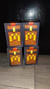 McDonald's Limited Edition Minecraft Collectible Figures