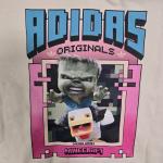 Adidas Originals X Minecraft Graphic Hoodie Kids in Wonder White Size XL JZ9932