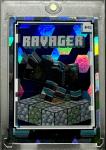 MINECRAFT RAVAGER RARE DIAMOND REFRACTOR HOLO PRIZM INVESTMENT CARD FOIL MINT