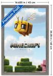 Trends International A Minecraft Movie - Bee One Sheet Wall Poster, 22.4L x 14.7W, Barnwood Framed Version