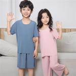 AIMAOMI girls fashion Kids 2 Piece Outfits Girls Summer Short Sleeve T-Shirts and Pants Set Fashion Clothing Sweatsuits Sets(Green, 4-5 Years)