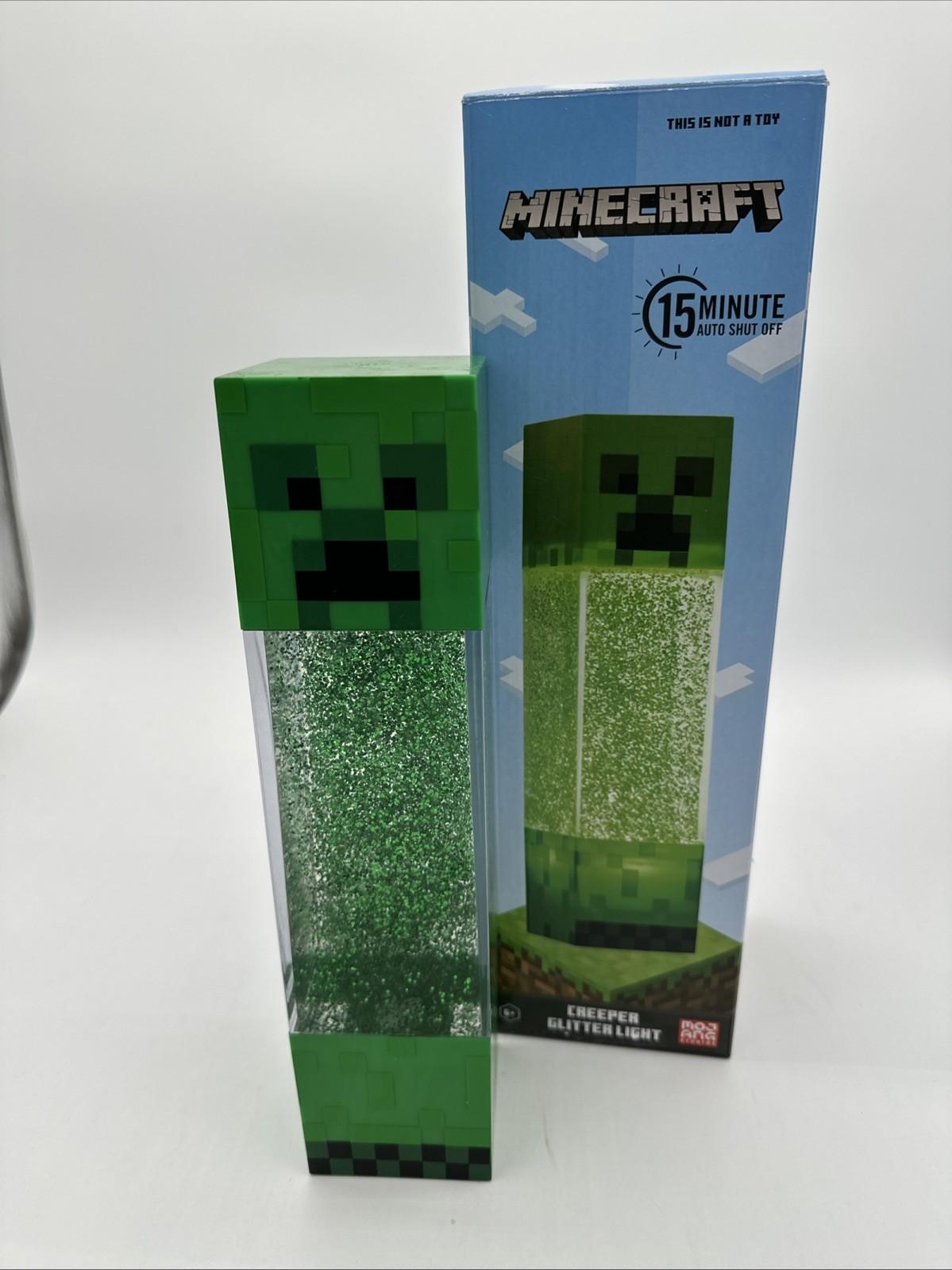 Mojang Mincraft Creeper Glitter Light NIB