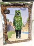 New Minecraft Creeper  Child Costume Medium 7-8 Disguise Mojang Torn Packaging