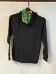 Minecraft Creeper Hoodie Pullover Sweatshirt Black/Green Boys Size 9-10 NWT