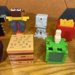 Minecraft Movie McDonald’s Toys 9 Piece Lot! 2025
