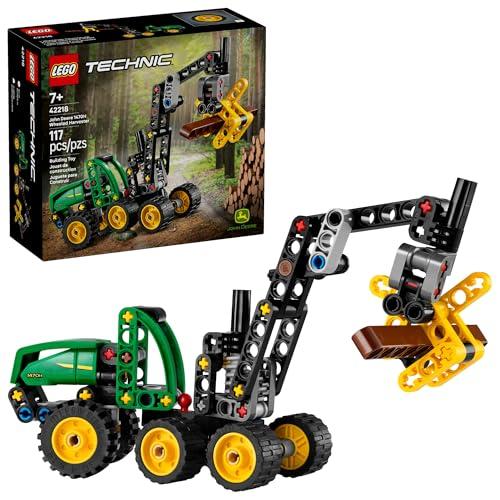 LEGO Technic John Deere 1470H Wheeled Harvester Building Toy for Kids - Heavy Vehicle Playset W/Realistic Suspension & Steering - STEM Toy for Boys & Girls, Ages 7+ - Gift Idea for Birthdays - 42218