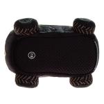 Josmo Monster Jam Slipper 3D Monster Truck Plush Slippers for Boys - Cozy Warm Slip-On Pajama House Shoes with Non-Slip Sole - Grave Digger (size 9-10 Toddler)