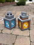 3D Printed Minecraft Lantern/Night Light Table Lamp Minecraft Lamp