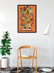 BUY ART FOR LESS Officially Licensed Minecraft - Funtage Action - Framed Art Poster - 24 x 36 Inch - Sturdy Engineered Wood Frame with Plexi Glass - Ready to Hang