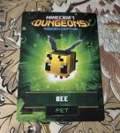 Minecraft Dungeons Arcade Card Series 4 Bee #96/143 Pet Rare