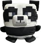 Minecraft Panda Design, Cuutopia,Plush Toy, Black and White, 10 inches