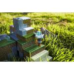 Minecraft Overworld Playset with 1 Action Figure & 10 Papercraft Blocks GYB91