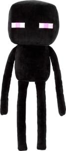 Mattel Minecraft Jumbo Plush Toy, Enderman Collectible Soft Doll Inspired by The Video Game, 16-inch Collectible