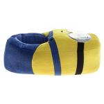 Josmo Despicable Me Minions Slippers for Kids - Indoor Comfy Plush House Sandal Slipper - Bob Minion (size 2-3 big kid)