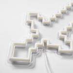 Minecraft Diamond RGB Sword Novelty Wall Light Neon