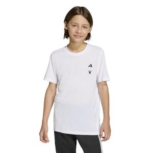 adidas Unisex-Kids Minecraft Training T-Shirt, White, X-Small
