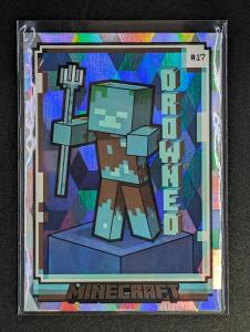 2024 Panini Minecraft #17 Drowned Cubic Parallel