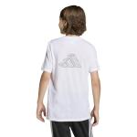 adidas Unisex-Kids Minecraft Training T-Shirt, White, X-Small
