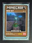 2024 Panini Minecraft #17 Drowned Cubic Parallel