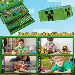 Minecraft Kids Art Set: 40+ Creative Supplies