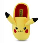 Boys Pokemon Pikachu Costume Slippers - Gotta Catch Em All - Official Pokemon 3D Plush Slippers (Yellow, 12)