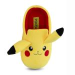 Boys Pokemon Pikachu Costume Slippers - Gotta Catch Em All - Official Pokemon 3D Plush Slippers (Yellow, 12)
