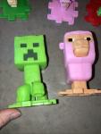 McDonald’s Happy Meal Toy Minecraft The Movie Lot of 7 Figurines Sheep, Creeper