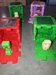 McDonald’s Happy Meal Toy Minecraft The Movie Lot of 7 Figurines Sheep, Creeper