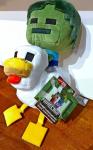 🐔🟩 Minecraft 8" Plush ZOMBIE CHICKEN JOCKEY Toy Stuffed Animal ✅ NEW WITH TAGS